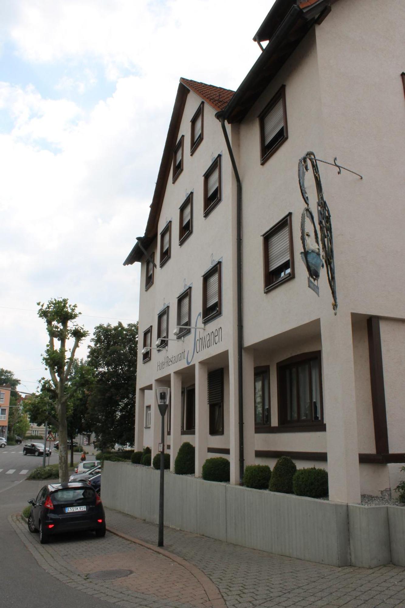 Hotel Schwanen Köngen Exteriér fotografie